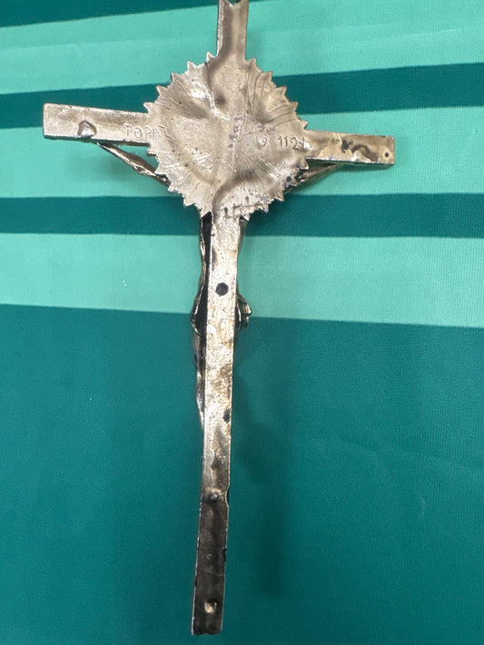Crucifix 19 stunning heavy brass 10.5”x5.5”