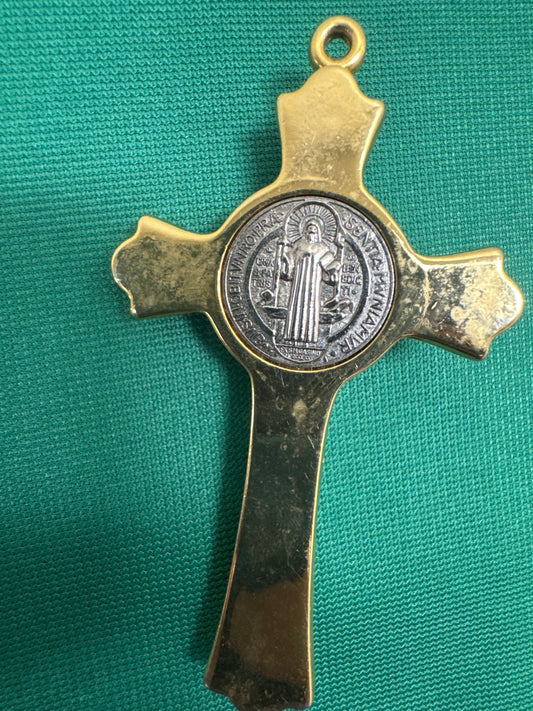 Crucifix 2 - Benedictine cross 3”x1.5”