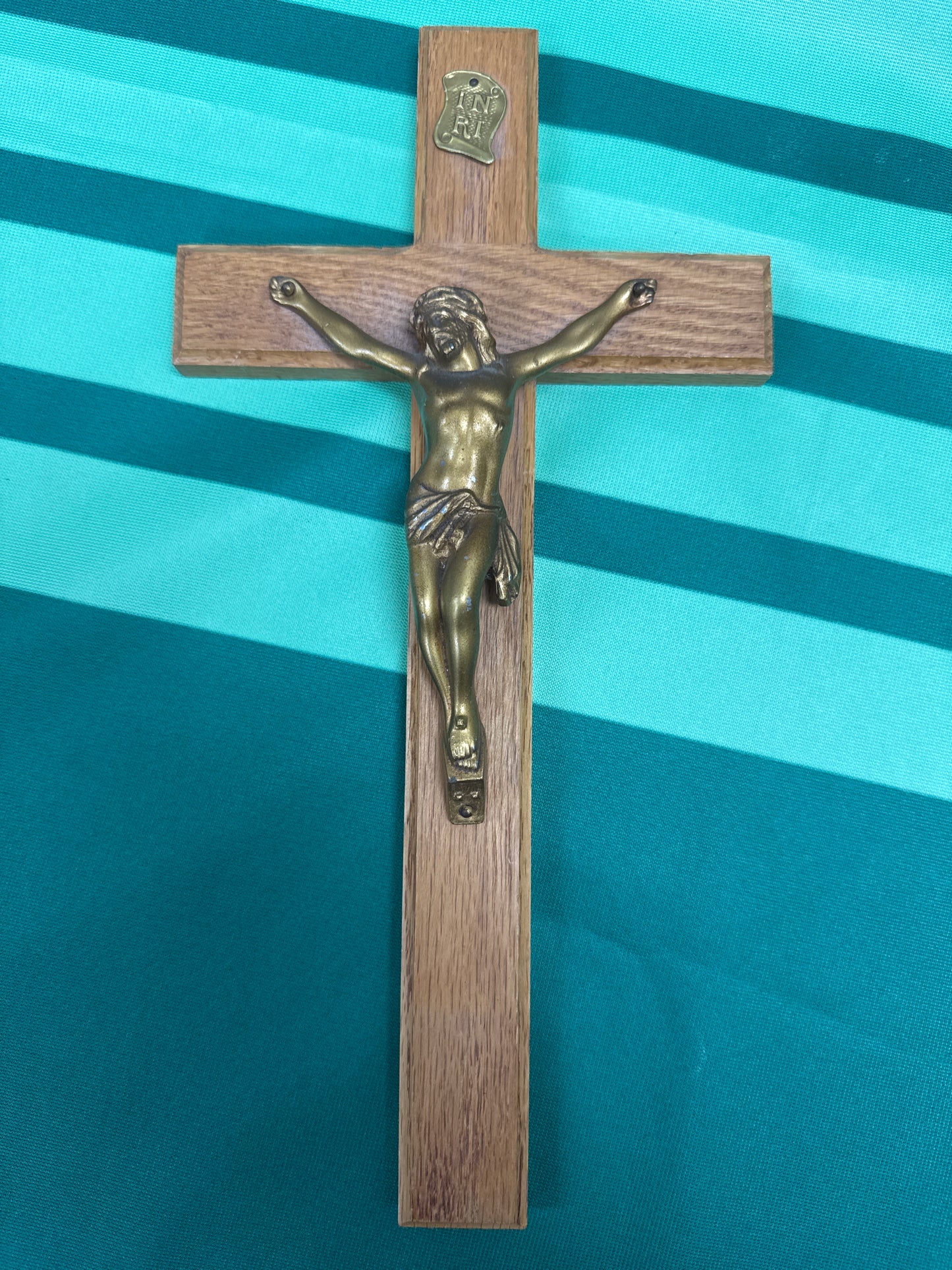 Crucifix 34 - professional medium weight wood 12”x6.5”