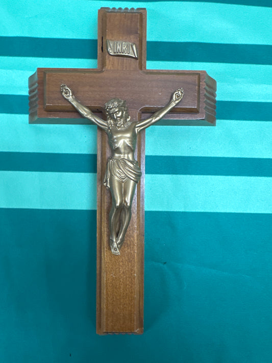 Crucifix 43 - wood sick call 13”x8”