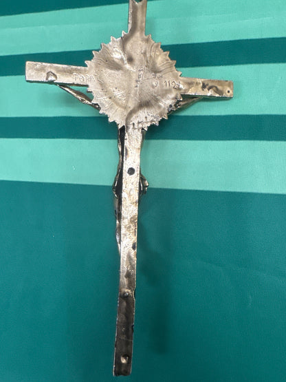 Crucifix 19 stunning heavy brass 10.5”x5.5”