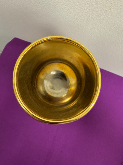 Chalice 11 - 9.25" Jerusalem Olive Wood Chalice Made in Israel