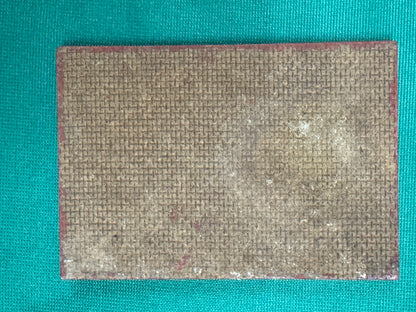 Icon 20 - 2.5"x3.75" Virgin Mary enthroned with the Christ Child, commonly called:  Madonna Enthroned (Maestà)