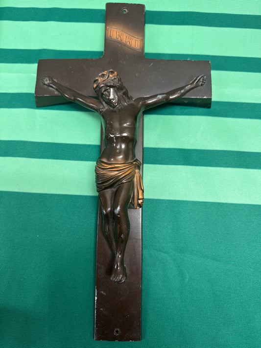 Crucifix 13 - like a rock Parson metal 15x8”