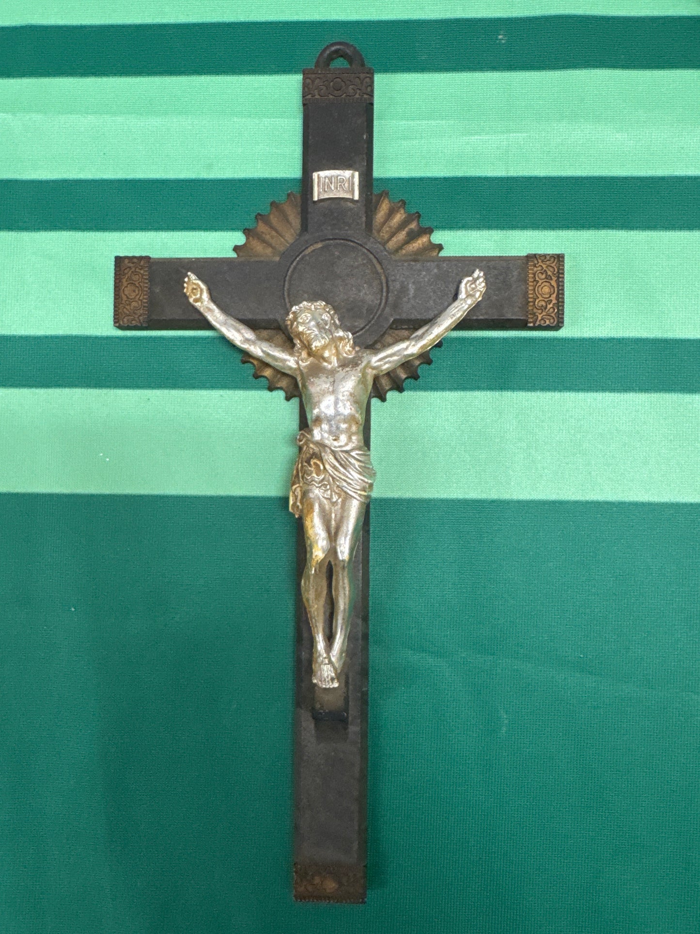 Crucifix 23 - light, crafty 12”x6.25”
