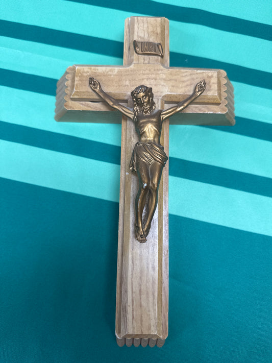 Crucifix 10 - wood sick call 13x8”