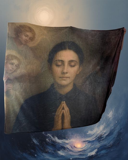 St. Gemma Galgani 60"x70" Snuggle Blanket
