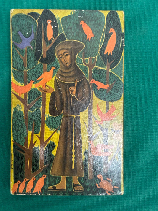 Icon 29 - 3.5"x6"x.25" St. Francis of Assisi with Birds